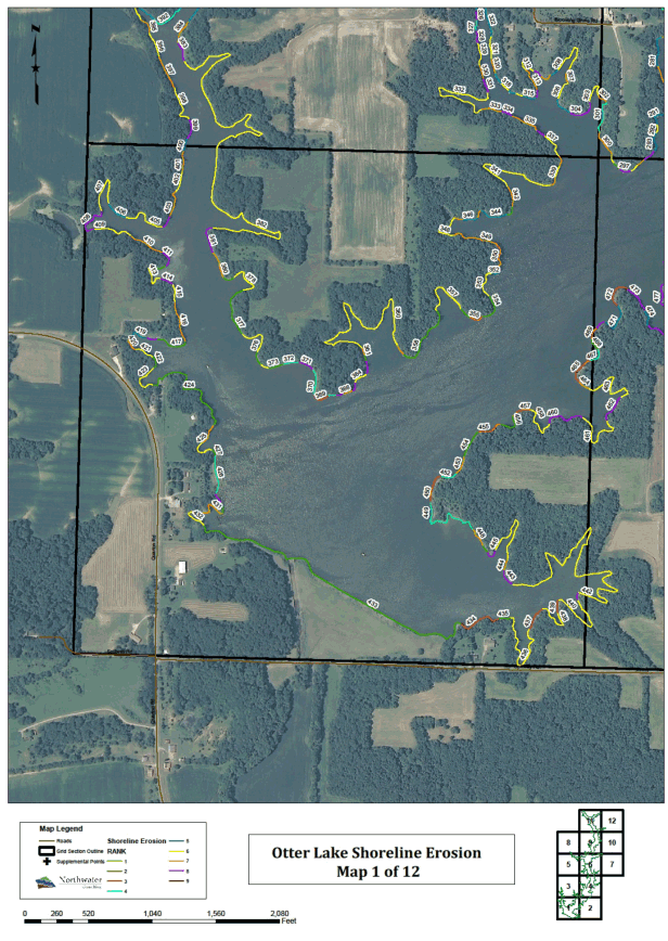 Otter Lake Shoreline Erosion Assessment & Mapping – Northwater