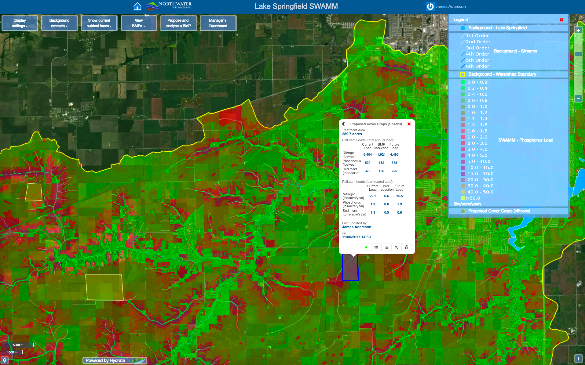 Featured Image for Northwater Launches Watershed Management Web App – SWAMM