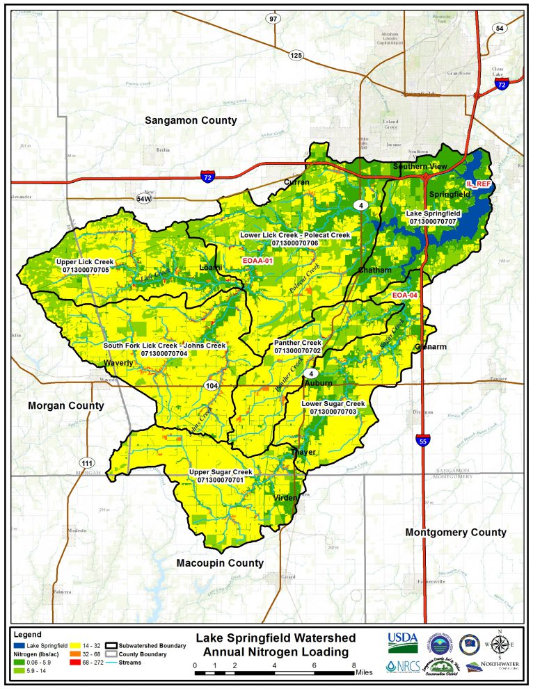 Featured Image for Lake Springfield Watershed Management Plan