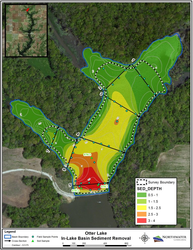 Featured Image for Otter Lake In-lake Sediment Control Basin Dredging Evaluation